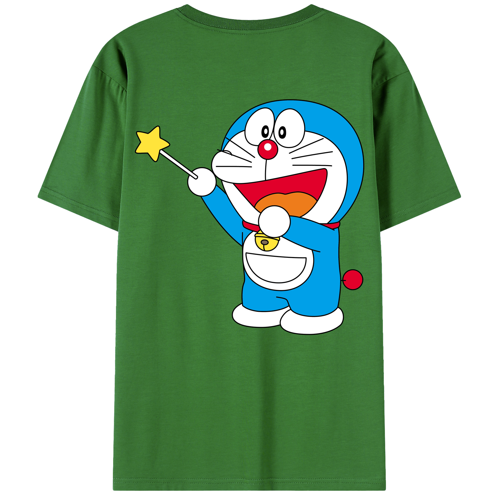 （画像用） ドラえもん Doraemon レディース半袖Tシャツ(バックプリント)